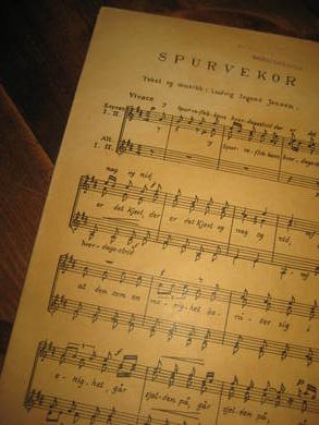 Noter fra 40 tallet, SPURVEKOR