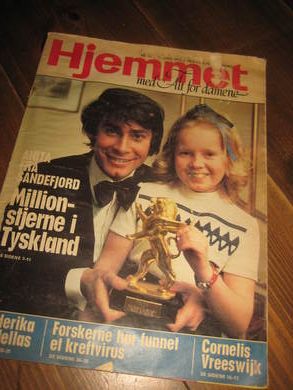 1972 NR 016 HJEMMET ANITA - CORNELIS VREESWIJK PETE DUEL - ROGER DAVIS