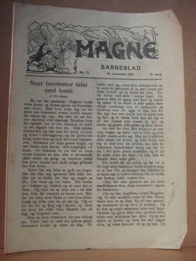 1917 nr 023 MAGNE BARNEBLAD