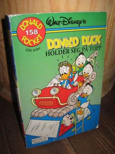 1994 nr 158 DONALD DUCK HOLDER SEG PÅ TOPP