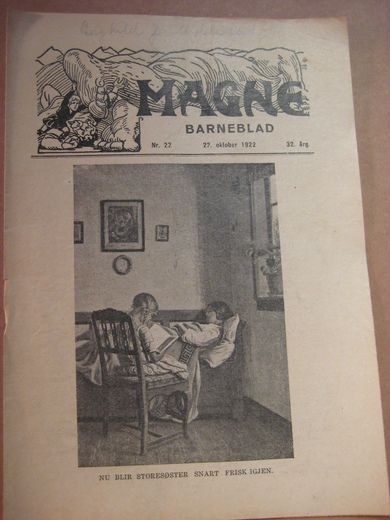 1922 nr 022 MAGNE BARNEBLAD