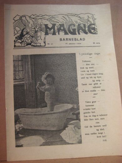 1920 nr 021 MAGNE BARNEBLAD