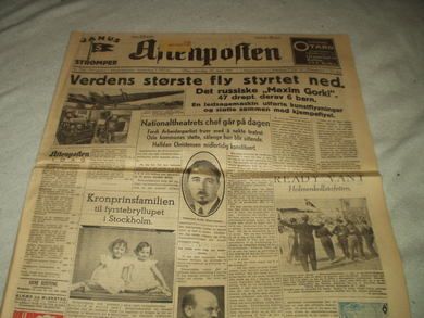 1935 nr 250 Morgen Aftenposten