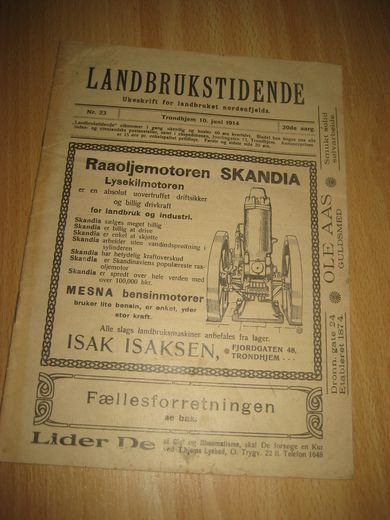 1914 nr 023 LANDBRUKSTIDENDE