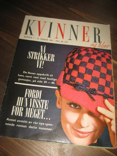 1964,nr 007, KVINNER og klær.