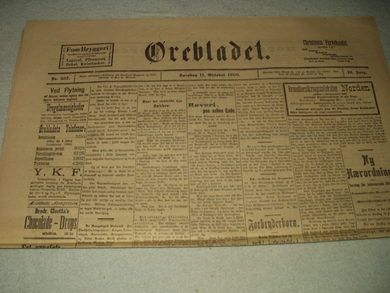 1900 nr 237 Ørebladet