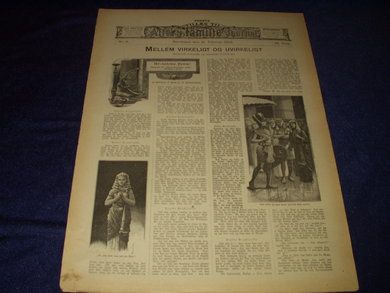 1904 nr 008 Tilæg til Allers Familie Journal MELLEM VIRKELIGT OG UVIRKELIGT Illustrerede fantastiske og romantiske Fortællinger