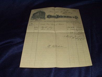Olsen Jahrmann & Co Christiania 1921