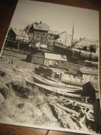 Bilde fra Ålesund på tidleg 1900 ca 21*30 cm stort pent i glass og ramme Dette er bilde nr 7