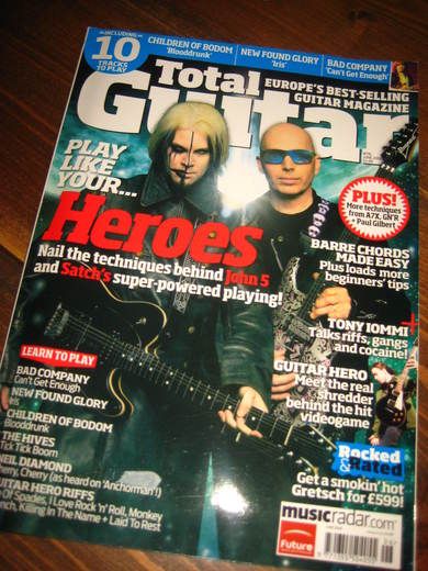 Total Guitar, 2008, issue 176.