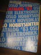 OSLO HOBBYSENTER, KATALOG 1983.