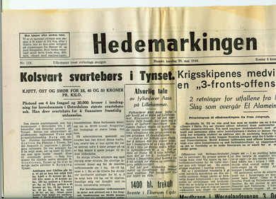 1944 nr 119 Hedemarkingen