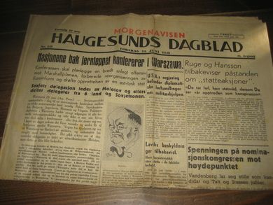 1948 nr 143 HAUGESUNDS DAGBLAD