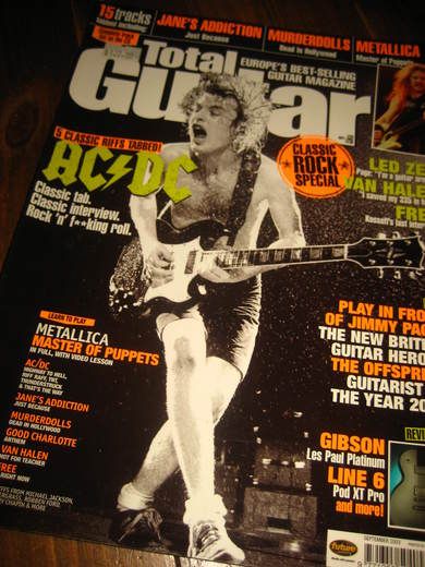TOTAL GUITAR 2003 SEPTEMBER ISSUE 114