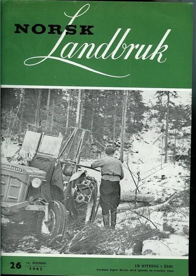 1962 nr 026 NORSK Landbruk