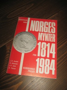 NORGES MYNTER 1814-1984. 1983.