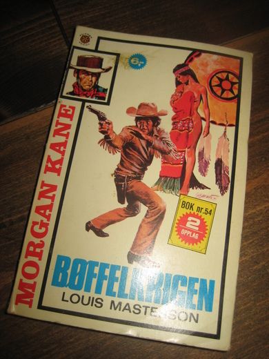 MASTERSON LOUIS: BØFFELKRIGEREN Bok nr 54 2 OPPLAG 1975