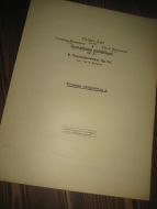 Tschaikowsky, Op. 74, Symphonie pathetique, dritter satz, Tromba obligato in A, 1925.