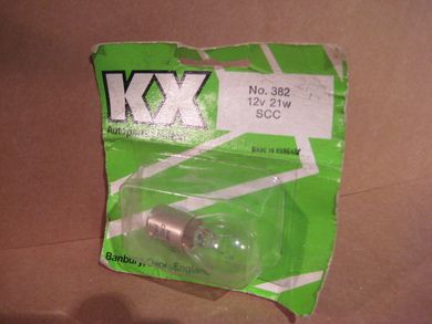 KX NO 382 12V 21w SCC