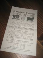 Mc Dougalls giftfrie Kreaturvask…Fra S.H. Lundh & Co, Christiania.
