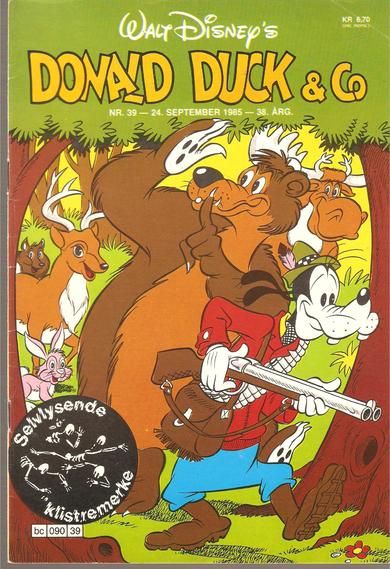 1985 nr 039 Donald Duck & Co