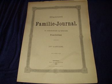 1896 Innholdsfortegnelse for 1896 Illustreret Familie Journal