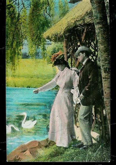 Fargekort fra tidleg 1900