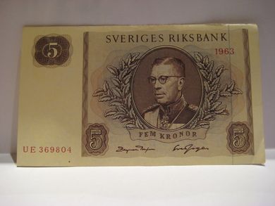 1963 5 KRONOR UE369804