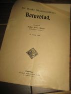 1910 Indholdsfortegnelse Missionsselskabets Barne blad