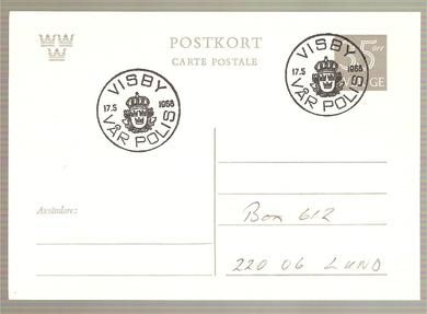 1968 17 5 VISBY VÅR POLIS
