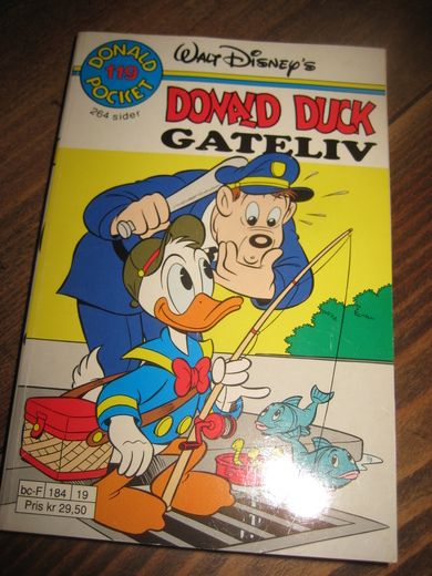 DONALD DUCK GATELIV Bok nr 119 1 utgave