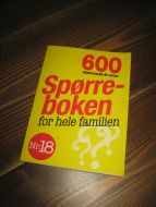 SPØRREBOKEN FOR HELE FAMILIEN. 2009.