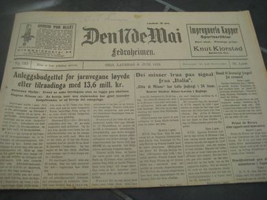 1928 nr 132 Den 17de Mai