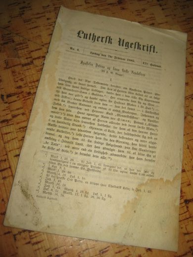 1885 nr 006 Luthersk Ugetidskrift