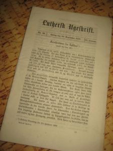 1879,nr 010, Luthers Ugeskrift.