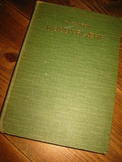 SAAREIM: HUSDYRLÆRE 1923