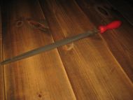 Stor ubrukt rasp med handtak ca 50 cm lang 60 tallet