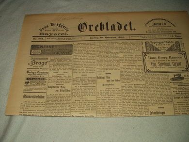 1905 nr 282 Ørebladet