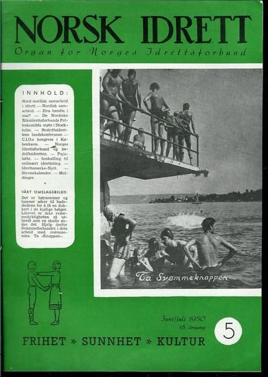 1950 nr 005 NORSK IDRETT