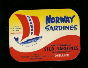 Norwegian Fish Canners Export LTD, Stavanger. Norway Sild Sardines in norwegian oil
