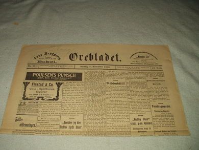 1905 nr 261 Ørebladet