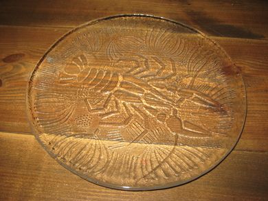 MAGNOR glassfat ca 25 cm i diameter 60 tallet
