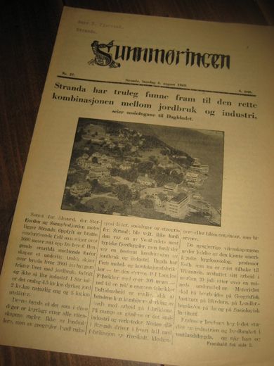 1949 nr 027 Sunnmøringen 6 august