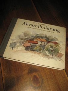 MAIOTTI: AKVARELLMÅLING. 1988.