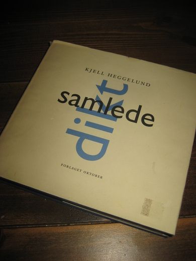 HEGGEUND, KJELL: samlede dikt. 1996. 