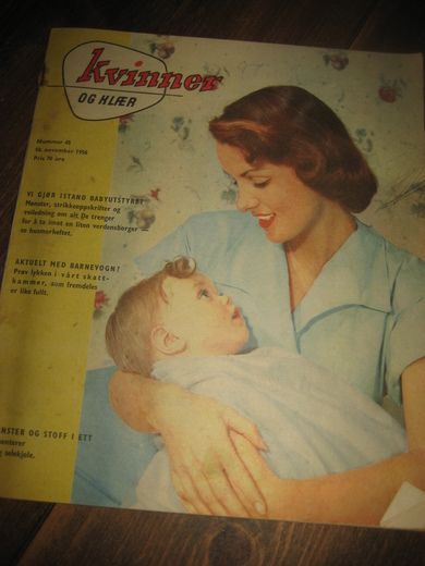 1956 nr 045 KVINNER og klær