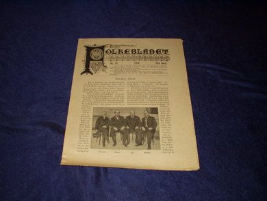 1909 nr 026 Folkebladet