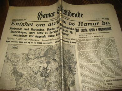 1945 nr 091 Hamar Stiftstidende