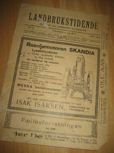 1914 nr 027 LANDBRUKSTIDENDE