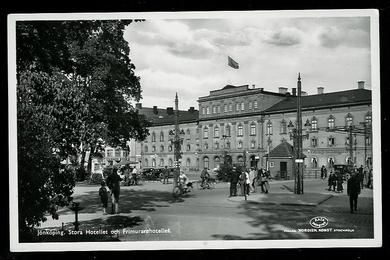 JØNKØPING. Stora Hotellet och Frimurarehotellet